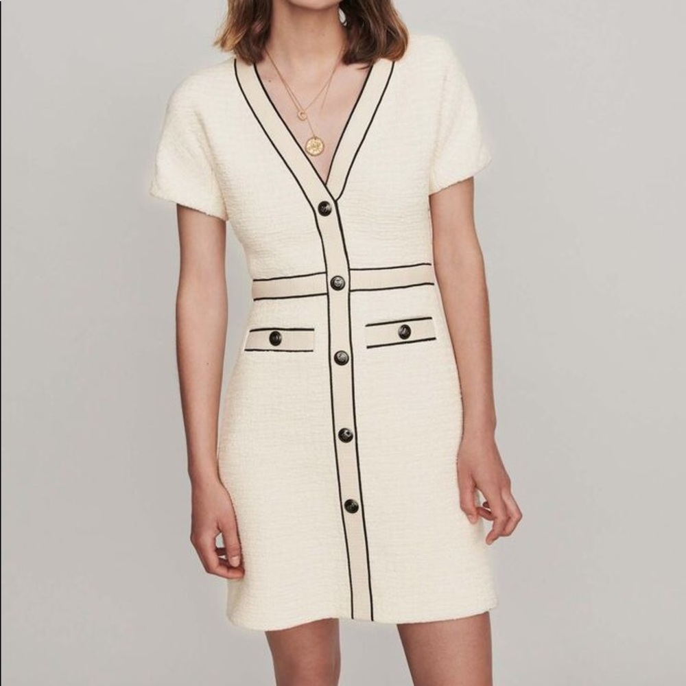 Maje Paris Tweed Dress